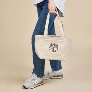 Baggu - Keith Haring Baggu Flower Small canvas tote